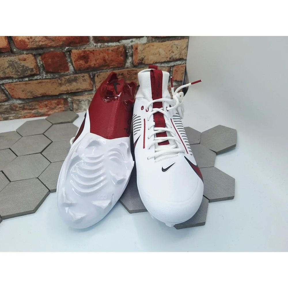NIKE Vapor Edge Pro 360 2 TB Football Cleats Mens 13 Alabama Crimson Tide Red PE